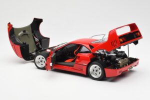 Ferrari F40 Rouge Kyosho 1:18 08416R2 Métal — image 7 sur 10