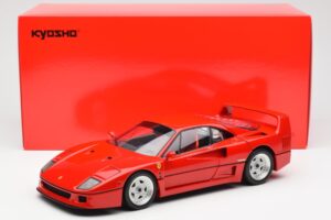 Ferrari F40 Rouge Kyosho 1:18 08416R2 Métal — image 10 sur 10