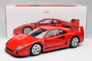 Ferrari F40 Rosso Corsa Norev 1:12 127902 Métal — image 6 sur 6