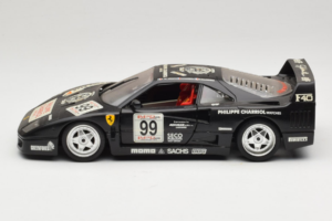 Ferrari F40 Seco #99 Lesseps / Charriol / Balandras Noir Bburago 1:18 3032-B3 Métal — image 4 sur 8