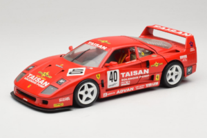 Ferrari F40 #40 T. Ohta / A. Reid Taisan Rouge 1987 Bburago 1:18 3022-T1 Métal