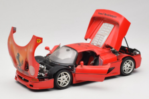 Ferrari F50 Braccio & Gotz M. Schumacher Edition Signature Bburago 1:18 MS Métal — image 2 sur 8