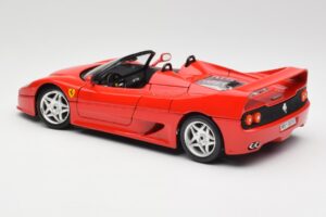 Ferrari F50 Cabriolet Rouge Bburago 1:18 3352 Métal — image 7 sur 8