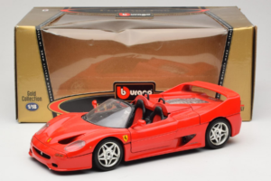 Ferrari F50 Cabriolet Rouge Bburago 1:18 3372-P1 Métal — image 8 sur 8