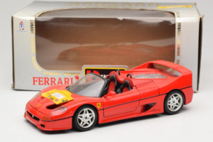 Ferrari F50 Cabriolet 50 Jahre Ferrari 24 Jahre Bburago FMC Rouge Bburago 1:18 3352-P1 Métal — image 8 sur 8
