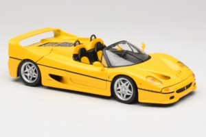 Ferrari F50 Cabriolet Shell Jaune Maisto 1:18 3076-Y2 Métal — image 6 sur 8