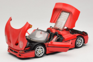 Ferrari F50 Spider Rouge Shell Maisto 1:18 3076-M1 Métal — image 2 sur 8