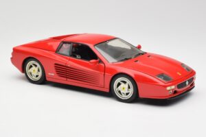 Ferrari F512 M Rouge Hot Wheels 1:18 29758 Métal — image 6 sur 8