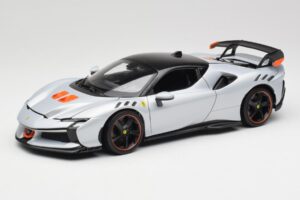 Ferrari SF90 XX Stradale Arctic White Bburago 1:18 18-16020W Métal