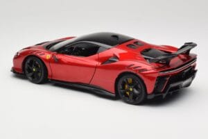 Ferrari SF90 XX Stradale Magma Red Bburago 1:18 18-16020R Métal — image 7 sur 8