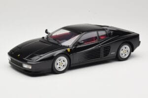 Ferrari Testarossa Noir Kyosho 1:18 08425BK Métal