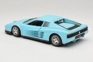Ferrari Testarossa Borsenmodell 1997 Edition Limitée Bleu Bburago 1:18 B002 Métal — image 7 sur 8