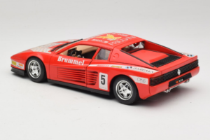 Ferrari Testarossa Brummel #5 Rouge 1984 Bburago 1:18 3004-P1 Métal — image 7 sur 8