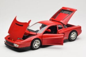 Ferrari Testarossa Rouge Hot Wheels 1:18 23918 Métal — image 2 sur 8