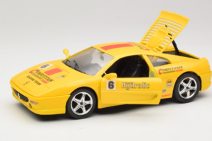 Ferrari F355 Berlinetta Jaune Course Solido 1:18 9009-Y1 Métal — image 2 sur 8