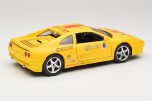 Ferrari F355 Berlinetta Jaune Course Solido 1:18 9009-Y1 Métal — image 3 sur 8