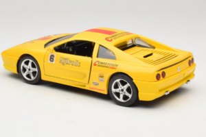 Ferrari F355 Berlinetta Jaune Course Solido 1:18 9009-Y1 Métal — image 7 sur 8