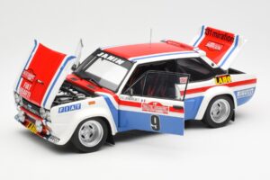 Fiat 131 Abarth Fiat France #9 J-C. Andruet / C. Delferrier Winner Rally Sanremo 1977 Kyosho 1:18 08375A Métal — image 2 sur 8