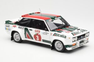 Fiat 131 Abarth #3 M. Alen / I. Kivimaki Winner Rally 1000 Lakes 1980 Kyosho 1:18 08376H Métal — image 6 sur 8