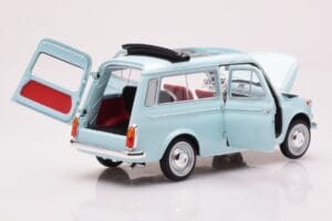 Fiat 500 Giardiniera Acquamarina Bleu Norev 1:18 187742 Métal — image 2 sur 7