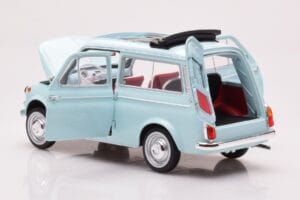 Fiat 500 Giardiniera Acquamarina Bleu Norev 1:18 187742 Métal — image 5 sur 7