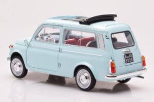 Fiat 500 Giardiniera Acquamarina Bleu Norev 1:18 187742 Métal — image 7 sur 7