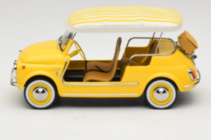 Fiat 500 Jolly Jaune Norev 1:18 187790 Métal — image 3 sur 6