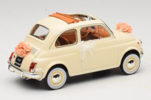 Fiat 500 L Ivoire Wedding Gift Norev 1:18 187780 Métal — image 2 sur 6