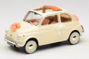 Fiat 500 L Ivoire Wedding Gift Norev 1:18 187780 Métal