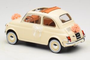 Fiat 500 L Ivoire Wedding Gift Norev 1:18 187780 Métal — image 5 sur 6