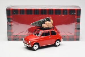Fiat 500 L Rouge Christmas Norev 1:18 187779 Métal — image 6 sur 6