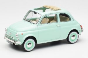 Fiat 500L Bleu Pastel Norev 1:18 187777 Métal