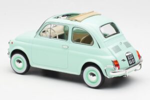 Fiat 500L Bleu Pastel Norev 1:18 187777 Métal — image 5 sur 6