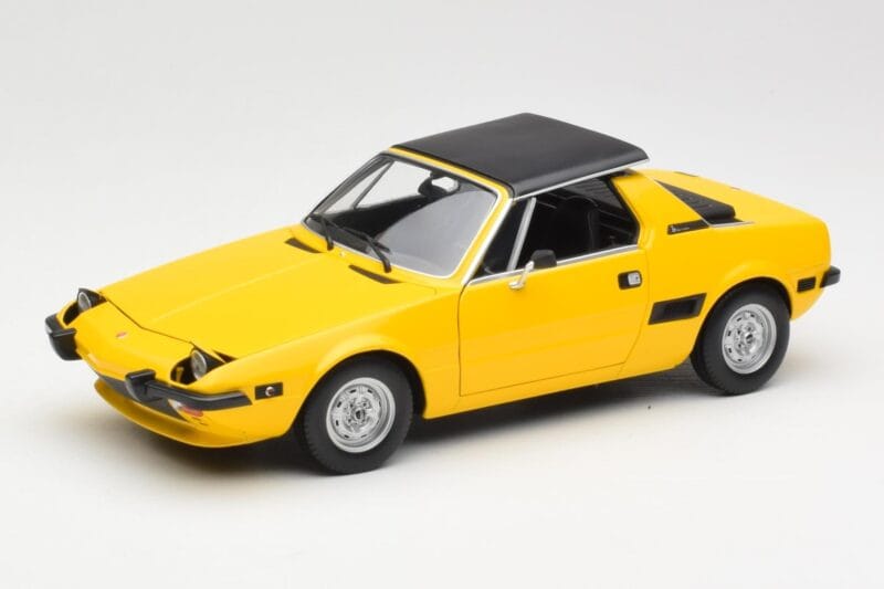 Fiat X1/9 Jaune Minichamps 1:18 100121664 Métal
