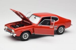 Ford Capri Mk1 1700 GT Rouge Minichamps 1:18 180089001 Métal — image 2 sur 8
