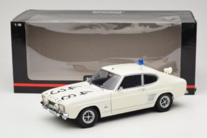 Ford Capri Autobahnpolizei Dusseldorf Minichamps 1:18 150089090 Métal — image 8 sur 8