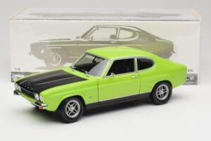 Ford Capri Mk1 RS 2600 Vert & Noir Minichamps 1:18 150089075 Métal — image 8 sur 8