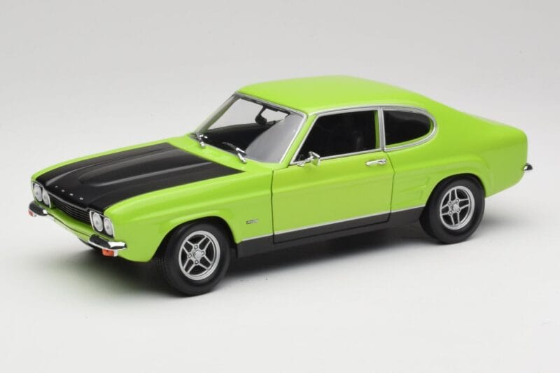 Ford Capri Mk1 RS 2600 Vert & Noir Minichamps 1:18 150089075 Métal
