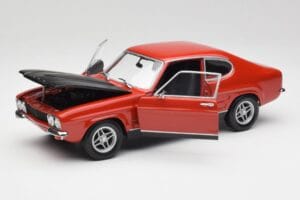 Ford Capri Mk1 RS 2600 Rouge & Noir Minichamps 1:18 150089076 Métal — image 2 sur 8