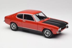 Ford Capri Mk1 RS 2600 Rouge & Noir Minichamps 1:18 150089076 Métal — image 6 sur 8