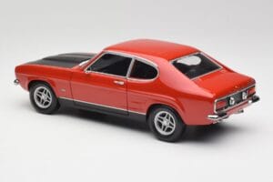 Ford Capri Mk1 RS 2600 Rouge & Noir Minichamps 1:18 150089076 Métal — image 7 sur 8