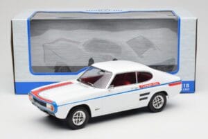 Ford Capri Mk1 GT Turbo Blanc MCG 1:18 MCG18539 Métal — image 6 sur 6
