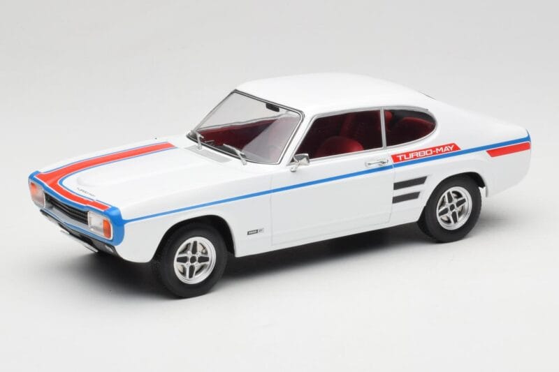 Ford Capri Mk1 GT Turbo Blanc MCG 1:18 MCG18539 Métal