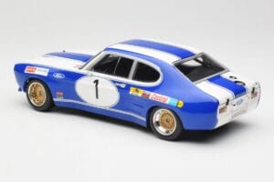 Ford Capri Mk1 RS 2600 #1 D. Glemser Ford Deutschland Winner Brno ETCC 1972 Minichamps 1:18 155728501 Métal — image 5 sur 6