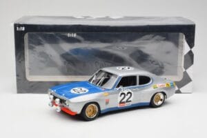 Ford Capri Mk1 RS 2600 #22 Ford Koln D. Glemser / A. Soler-Roig Winners 24 Hours of Spa 1971 Minichamps 1:18 155718522 Métal — image 6 sur 6