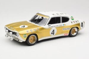 Ford Capri Mk1 RS 2600 #4 W. Frank / K. Fritzinger Kent Frami Racing 24 Hours of Spa 1972 Minichamps 1:18 155728504 Métal