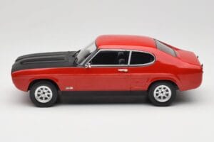 Ford Capri Mk1 RS 2600 Rouge avec Capot Noir MCG 1:18 MCG18538 Métal — image 3 sur 6