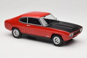 Ford Capri Mk1 RS 2600 Rouge avec Capot Noir MCG 1:18 MCG18538 Métal — image 4 sur 6