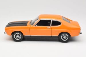 Ford Capri Mk1 RS 2600 Signal Orange Noir Minichamps 1:18 150089077 Métal — image 4 sur 8