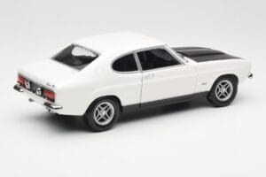 Ford Capri Mk1 RS 2600 Blanc Noir Minichamps 1:18 150089078 Métal — image 3 sur 8